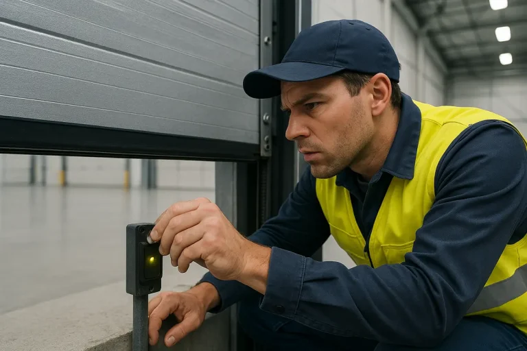 commercial overhead door wont close photo