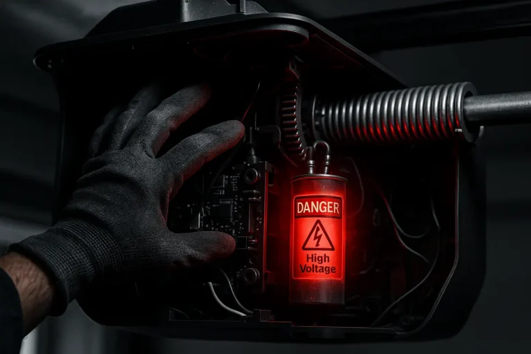 diy garage door electrical opener risks photo