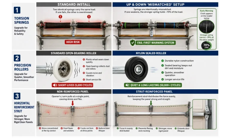 High-Cycle Upgrades: Springs, Rollers, and Stays