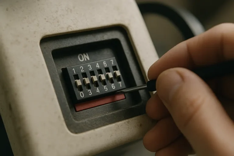 garage door opener dip switches photo
