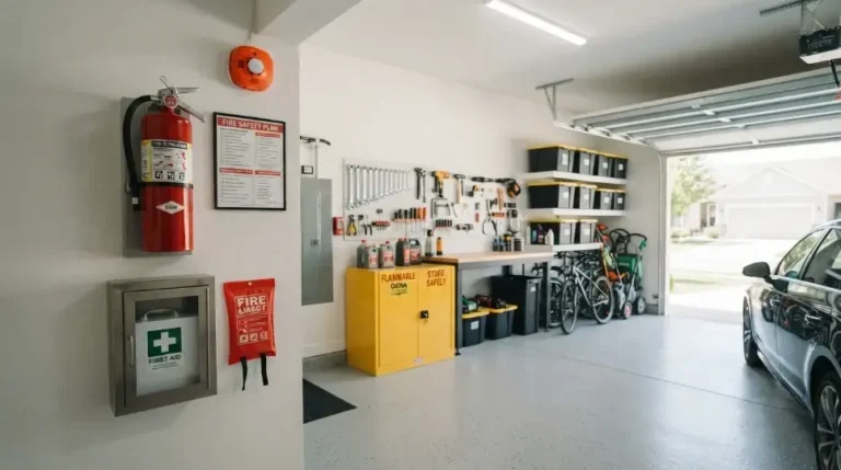 garage fuel storage safety photo