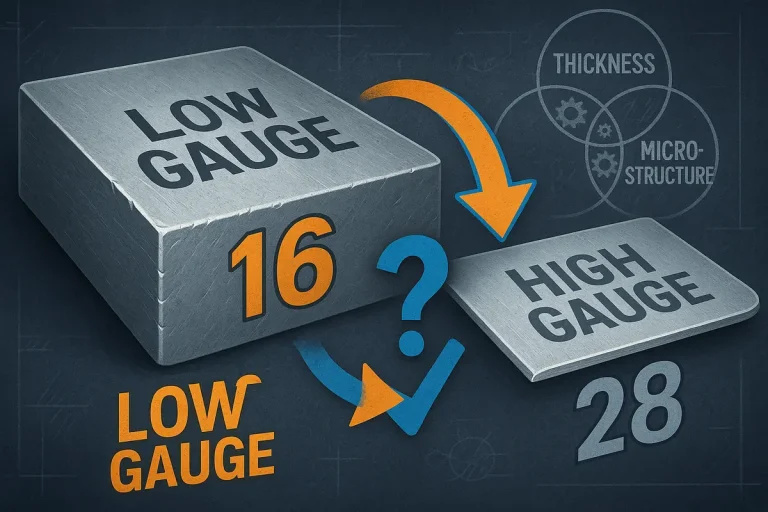 steel gauge thickness strength photo