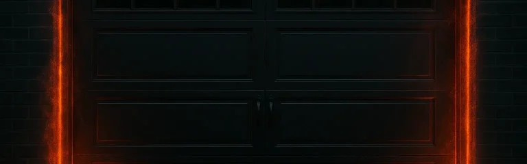 black carriage garage door materials durability photo