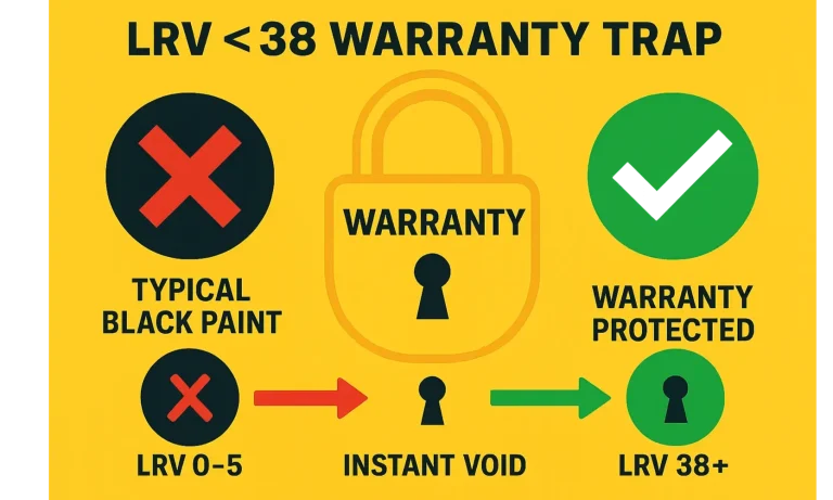 The Homeowner’s Legal Shield: Navigating the LRV < 38 Warranty Trap