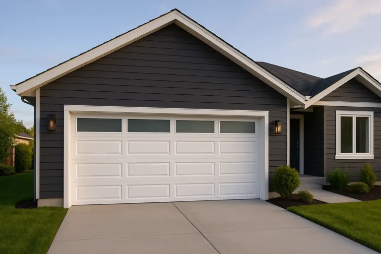 garage door curb appeal ideas photo