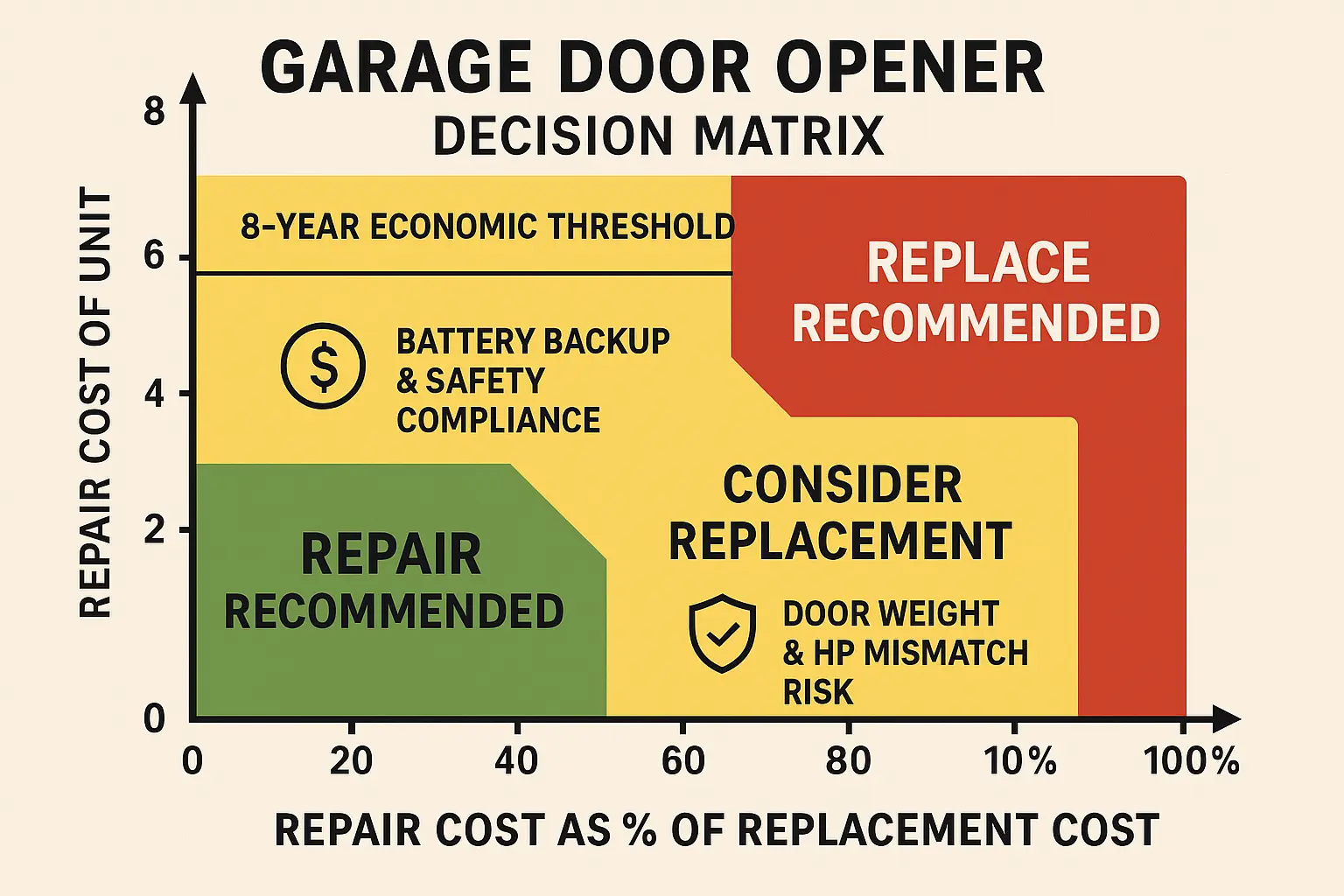 Repair vs Replace Decision Matrix