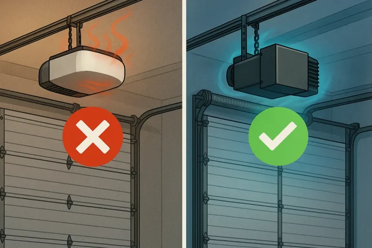 residential vs commercial opener duty cycles photo