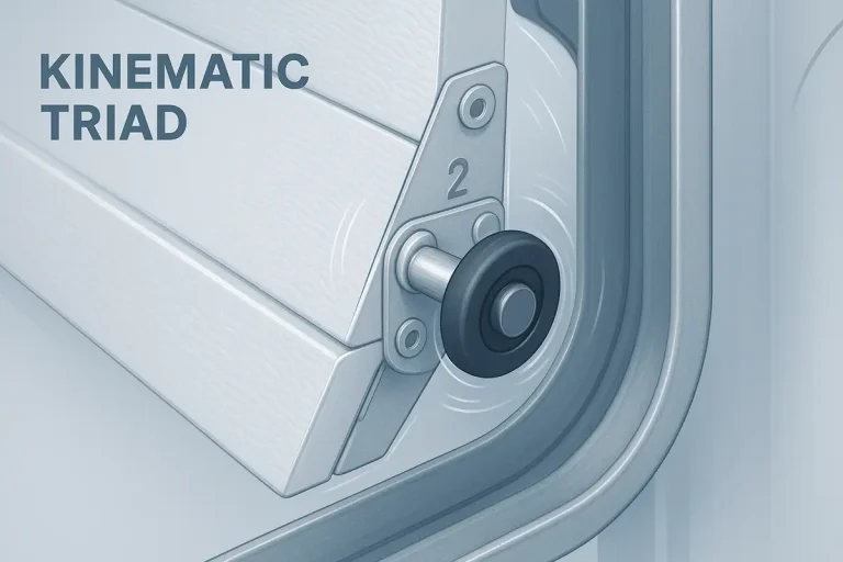 sectional garage door hinges rollers photo