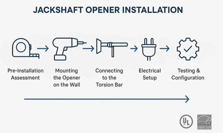 5-Step Jackshaft Opener Installation Guide