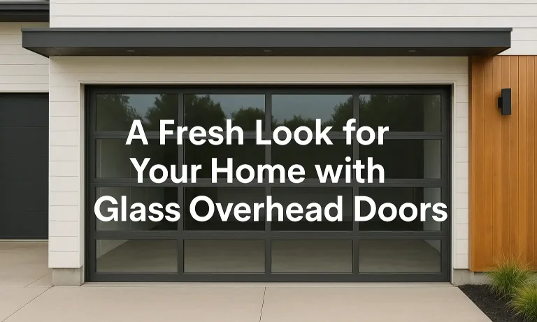 A Fresh Look for Your Home with Glass Overhead Doors