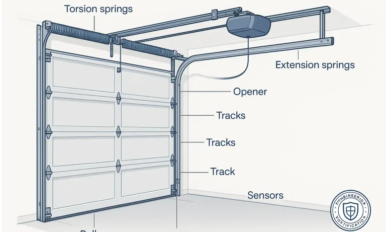 Anatomy of a Garage Door