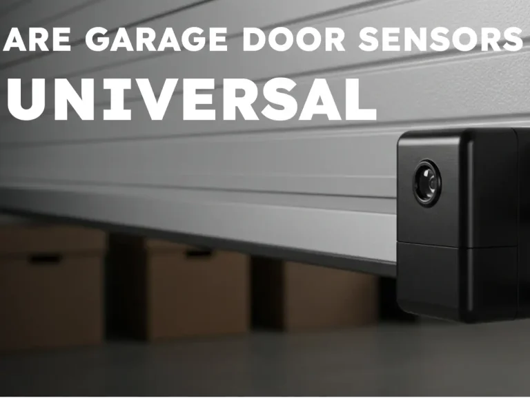 are garage door sensors universal what you should know photo
