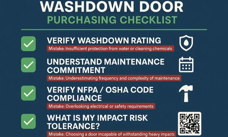 Avoid Costly Mistakes When Buying High-Speed Doors