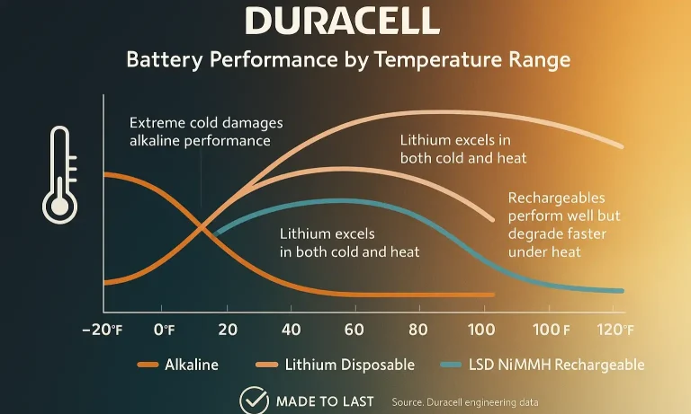 Battery voltage stability for reliable garage keypad performance
