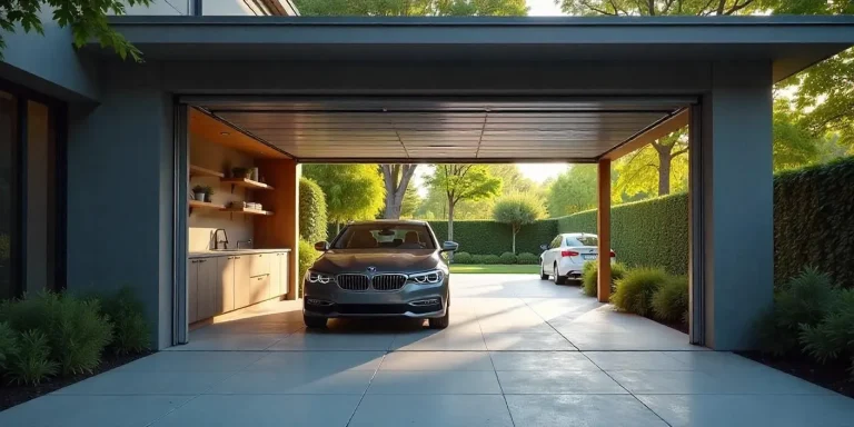 Benefits of a Carport with Garage Door Integration
