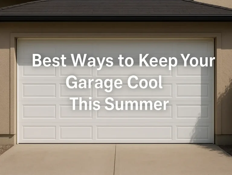 best ways to keep your garage cool this summer photo