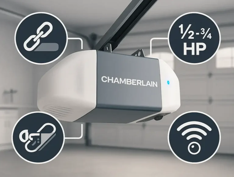 chamberlain garage door opener models photo