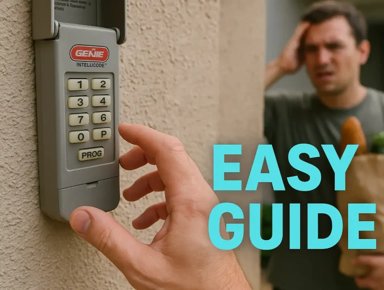 programming older genie keypads photo