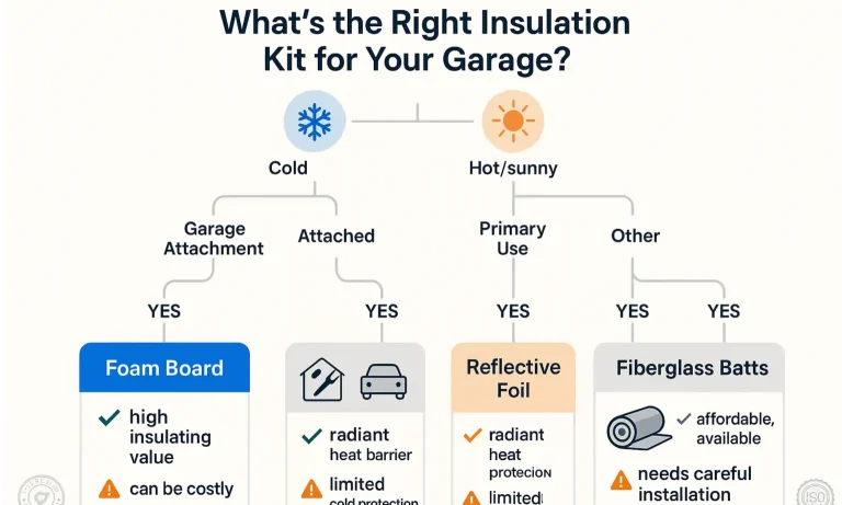 Choosing Insulation by Climate, Use, and Door Type