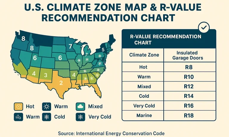 Climate zone map