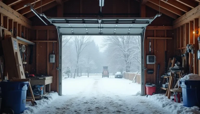 Cold Weather on Your Garage Door