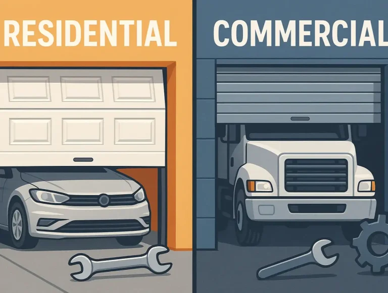 garage door maintenance differences photo