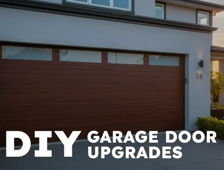 diy garage door upgrades affordable ways to improve function and style photo