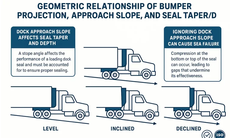 Dock Seal Performance on Level and Sloped Approaches