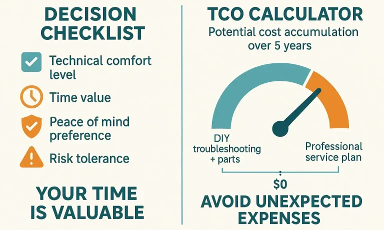 Empower your decision-making with this checklist and cost comparison, showing how early savings can be outweighed by future expenses—guiding you to the option that fits your lifestyle and budget.