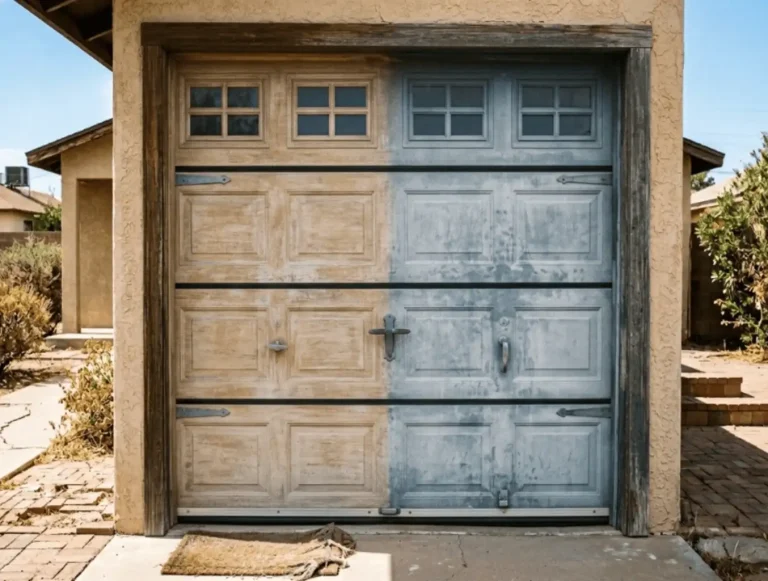 uv degradation fiberglass garage doors photo