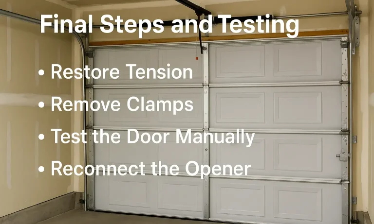 Final Steps and Testing