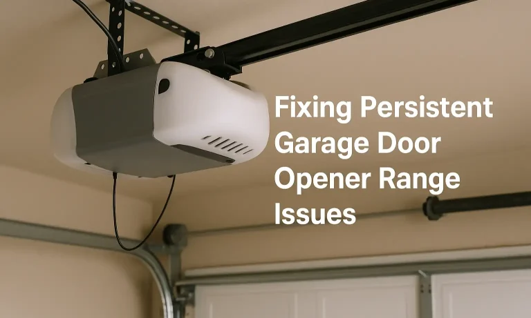 Fixing Persistent Garage Door Opener Range Issues