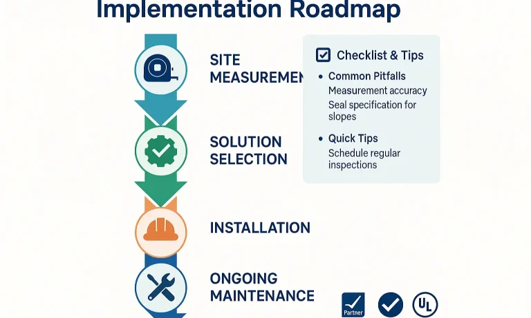 From Assessment to Maintenance: Dock Seal Workflow