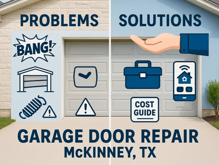 from noisy doors to broken springs a mckinney repair guide photo