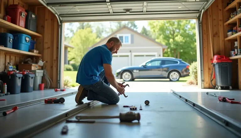beginners guide to garage door alignment a diy homeowners approach photo