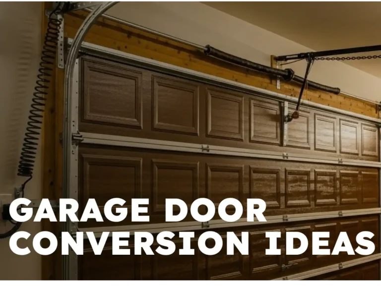 garage door conversion ideas transform your space photo