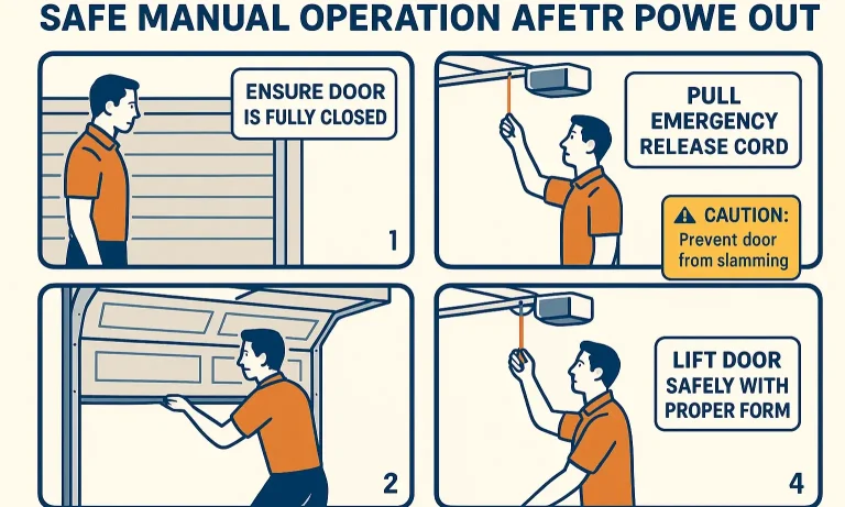Garage Door Emergency Release Cord: Proper Operation