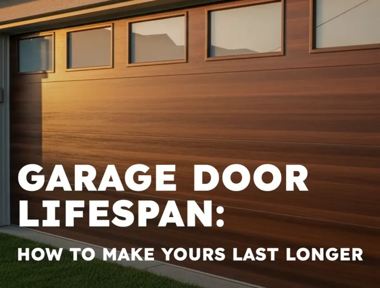 garage door lifespan how to make yours last longer photo