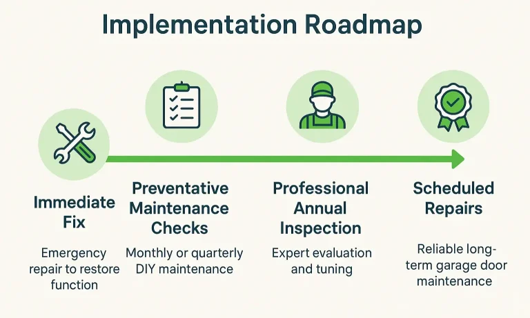 Garage Door Maintenance Journey for Lasting Performance