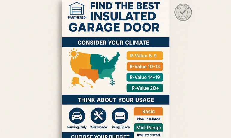 Garage Door Selection Framework: Climate, Use, Budget