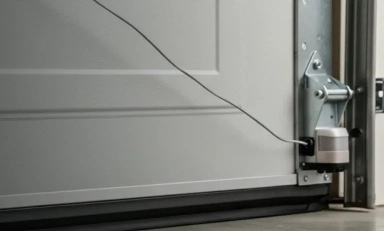 Garage Door Sensor Installation