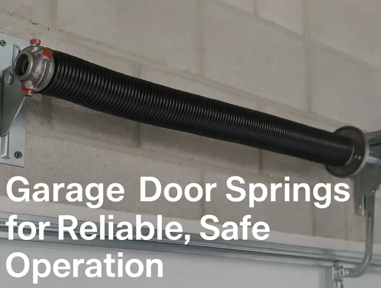 garage door springs for reliable safe operation photo