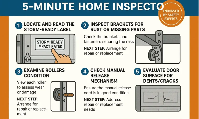 Garage Door Storm Inspection in Just 5 Minutes