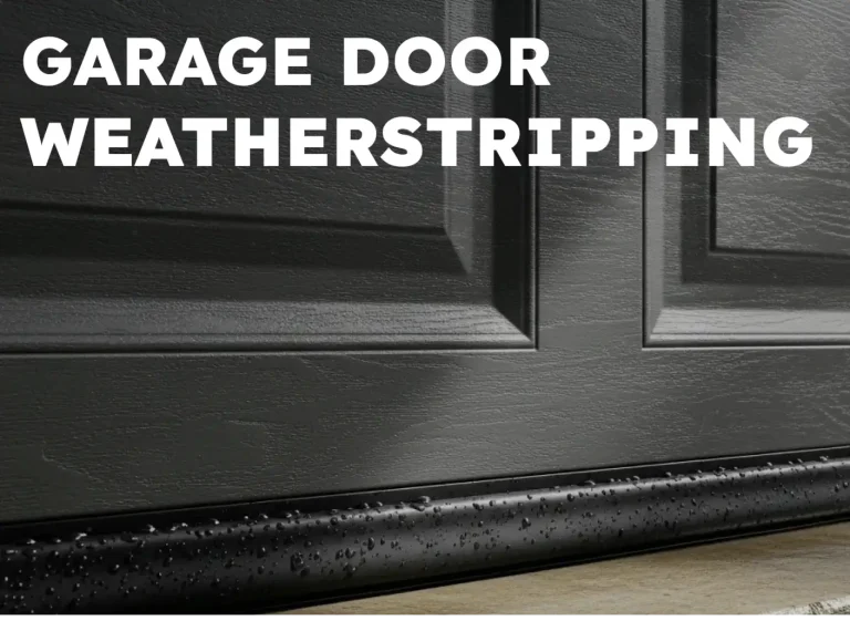 garage door weatherstripping a simple upgrade with big benefits photo