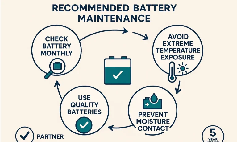Garage keypad battery maintenance tips for reliable long-term use