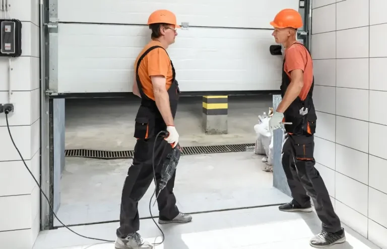Garage Repair Professionals Work