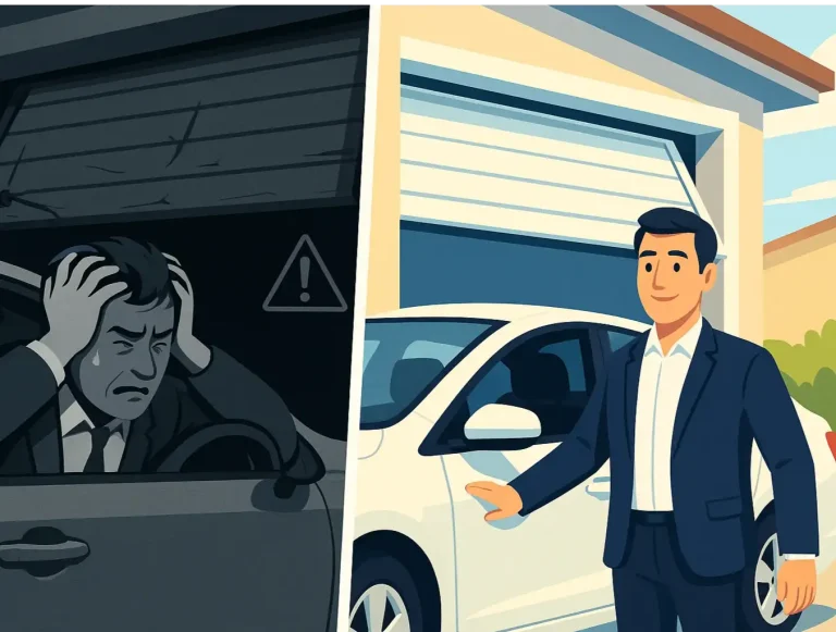 prevent commuter garage door delays photo