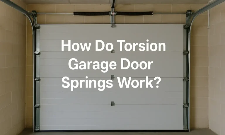 How Do Torsion Garage Door Springs Work