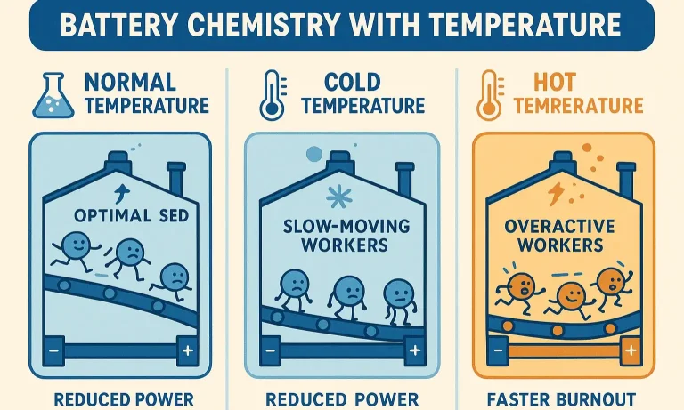 How heat and cold affect garage keypad battery performance