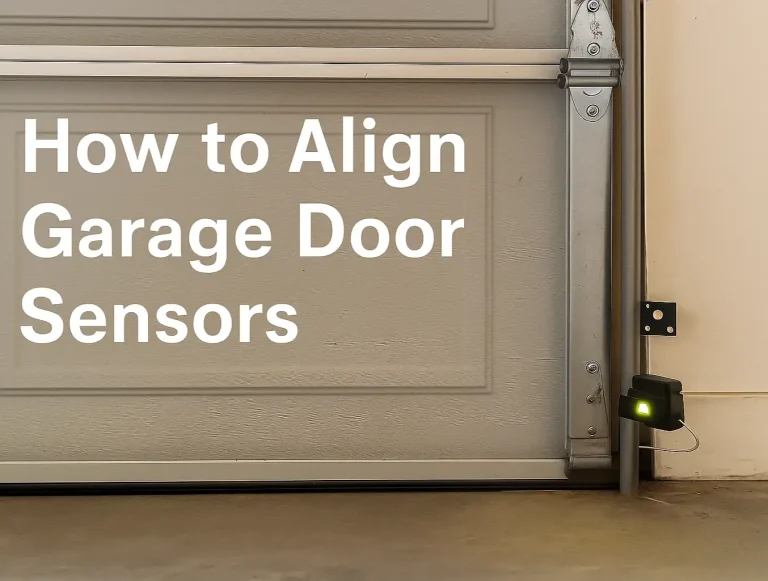 how to align garage door sensors tips from professionals photo
